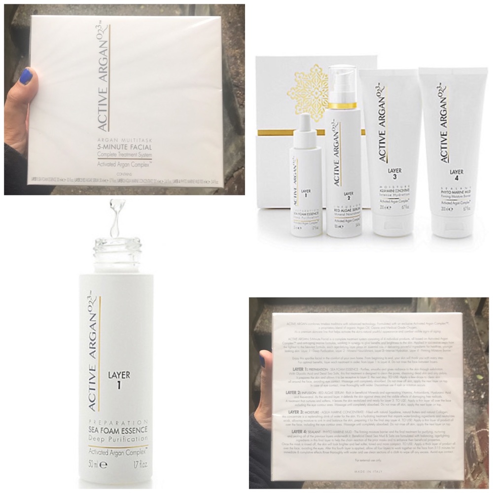 Active Argan 5 Minute Facial Complete System